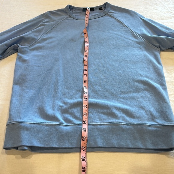 Vince men’s light blue cotton crewneck sweatshirt medium - Picture 4 of 6